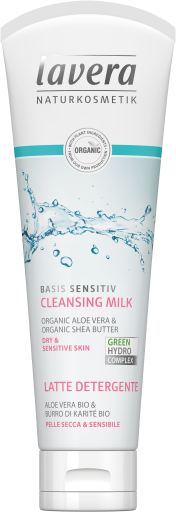 Lavera Basis Sensitiv Lait D&eacute;maquillant 2 en 1 Bio 125 ml