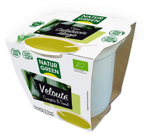 Velout&eacute; courgettes fenouil Bio 310 g