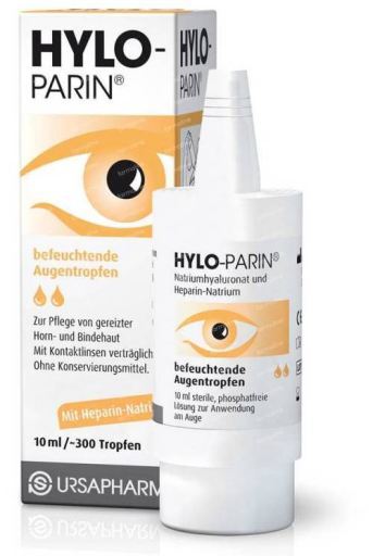 Brill Pharma Hylo Parin Eye drops Lubricant 10 ml