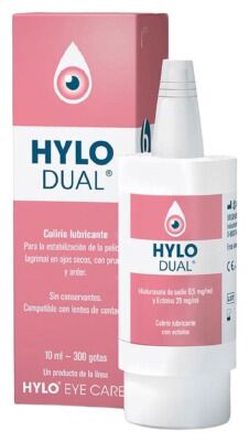 Brill Pharma Gouttes oculaires Hylo Dual 10 ml