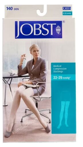 Bsn Medical Bas longs Jobst 140 noir T/2 dentelle
