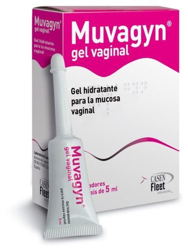 Casen Gel hydratant vaginal Muvagyn 8 x 5 ml
