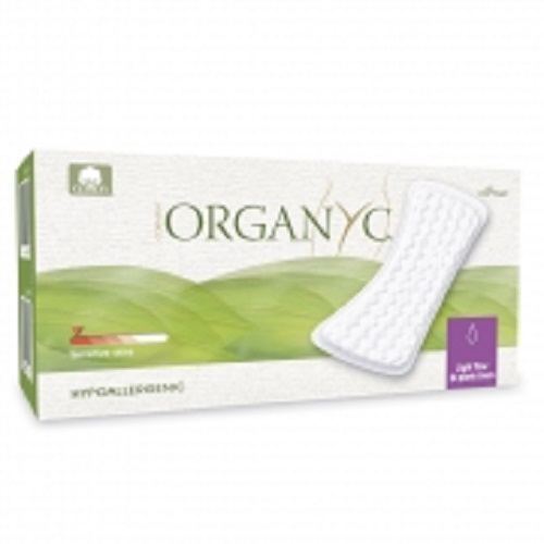 Organyc Prot&egrave;ge-slips avec plat en coton biologique 24 unit&eacute;s