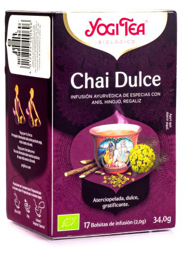 Yogi Tea Chai sucr&eacute; 17 sachets