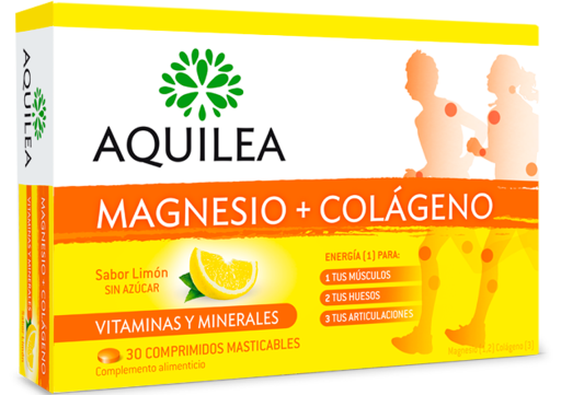 Aquilea Magn&eacute;sium + Collag&egrave;ne 30 comprim&eacute;s