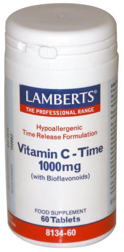 Vitamine C 1000 mg avec bioflavono&iuml;des et &eacute;glantier 60 comprim&eacute;s