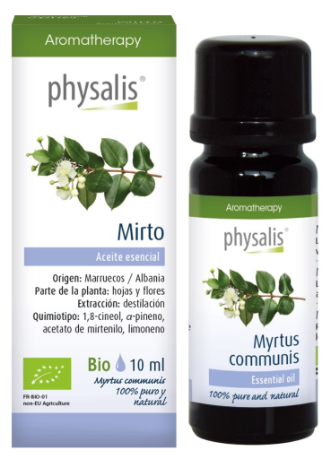 Physalis Huile de Myrte Bio 10 ml