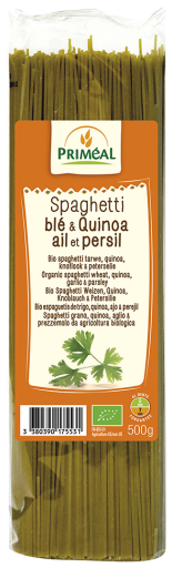 Primeal Bl&eacute; spaghetti, quinoa, ail et persil 500 g
