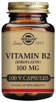 Solgar Vitamine B2 100 mg 100 Capsules
