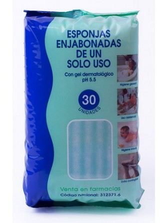 Jahisil &Eacute;ponge savonneuse Begoba&ntilde;o 30 unit&eacute;s