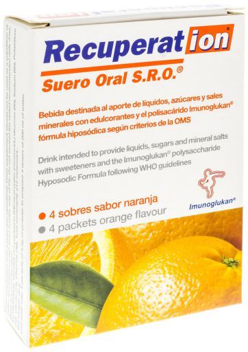 Recuperation S&eacute;rum 4 sachets Orange
