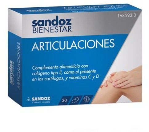 Sandoz Bien-&ecirc;tre articulaire 40 mg 30 g&eacute;lules