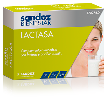 Sandoz Lactase Bien-&ecirc;tre 30 g&eacute;lules