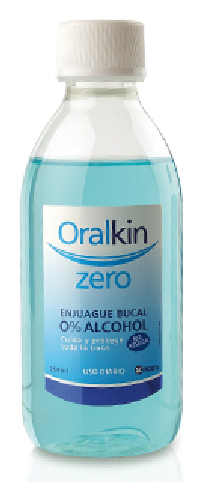 Oralkin Z&eacute;ro Rin&ccedil;age 250ml