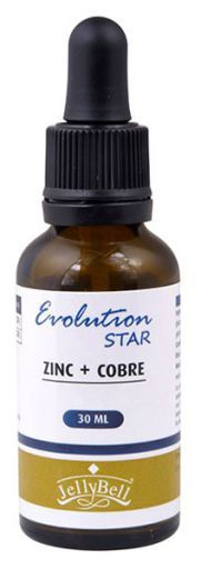 Jellybell Evolution Star Zinc Cuivre 30 ml