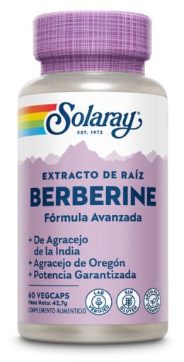 Solaray Berb&eacute;rine 60 capsules