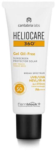 Heliocare Gel 360 sans huile SPF 50 50 ml