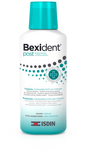 Isdin Bain de bouche post-traitement Bexident 250 ml