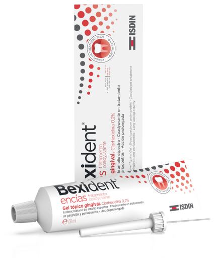 Isdin Gel topique gingival pour traitement adjuvant des gencives Bexident 50 ml