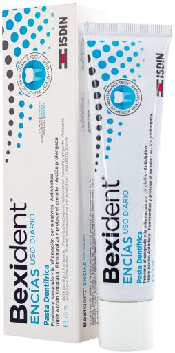 Isdin Dentifrice &agrave; usage quotidien Bexident Gums 75 ml
