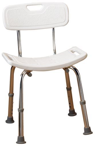 Garcia 1880 Tabouret de salle de bain avec dossier