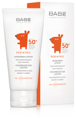 Lotion solaire pédiatrique SPF 50+ 100 ml Lotion solaire pédiatrique SPF 50+ 100 ml