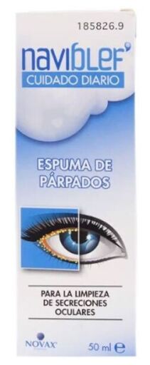 Mousse pour les paupi&egrave;res Naviblef 50 ml