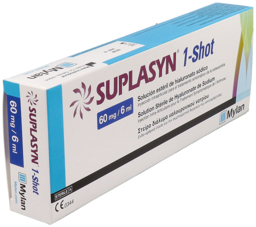 Laboratorios Rubi&oacute; Suplasyn 60 mg/6 ml, seringue pr&eacute;remplie, 1 injection