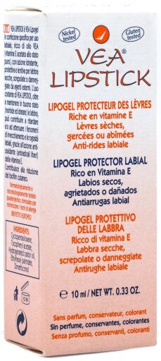 Vea Lipogel L&egrave;vres Protecteur et Hydratant 10 ml