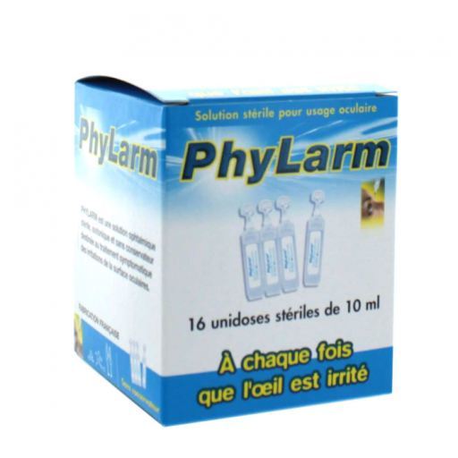 L.C.A. Solution ophtalmique Phylarm 16 doses unidoses
