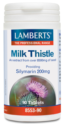 Lamberts Chardon-Marie 8500 mg Silymarine 90 comprim&eacute;s