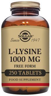 Solgar Comprim&eacute;s de L-Lysine 1000 mg