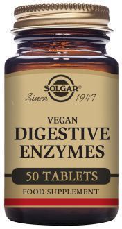 Solgar Comprim&eacute;s &agrave; croquer d'enzymes digestives v&eacute;g&eacute;taliennes