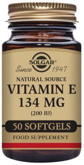 Solgar Vitamine E 200 Ul 134 mg Capsules