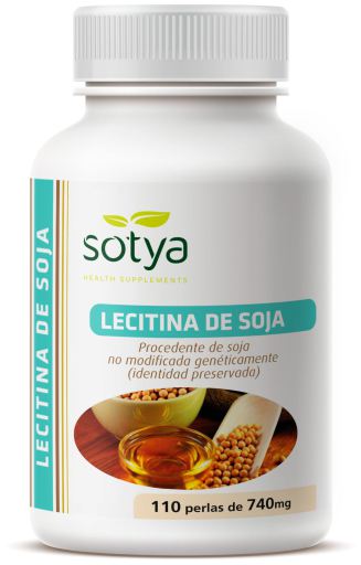 Sotya Perles de l&eacute;cithine de soja 740 mg