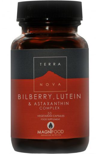 Terranova Capsules de complexe myrtille, lut&eacute;ine et astaxanthine
