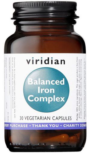 Viridian Complexe de Fer Equilibr&eacute; 30 G&eacute;lules V&eacute;g&eacute;tales