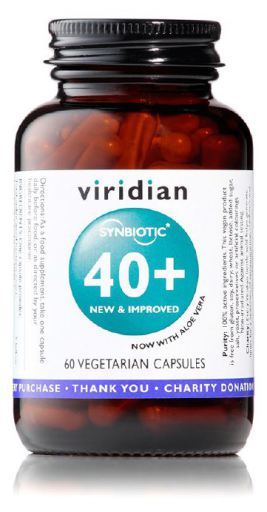 Viridian 40 + Synbiotic 60 G&eacute;lules V&eacute;g&eacute;tales