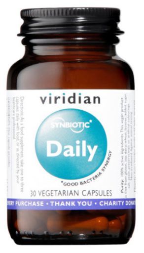 Viridian Synbiotic Quotidien 30 G&eacute;lules V&eacute;g&eacute;tales