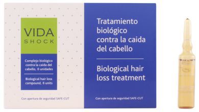 Luxana Vida Shock Etui Chute de Cheveux 6 flacons X 10 ml