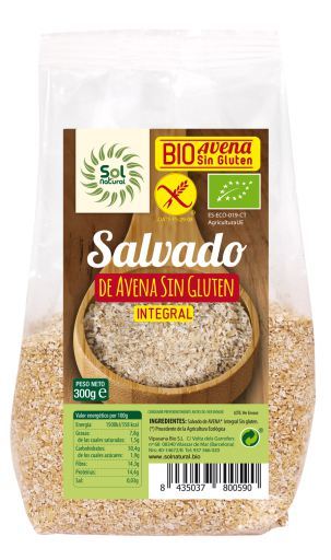 Sol Natural Son d'Avoine Sans Gluten Bio 300 gr