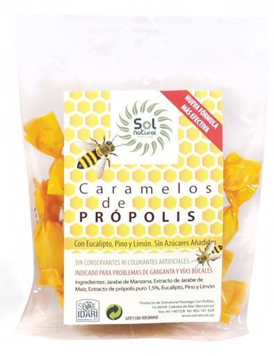 Sol Natural Bonbons Propolis 50 gr