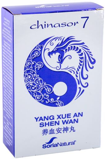 Soria Natural Chinasor 7 sur 30 comprim&eacute;s