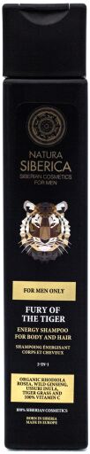 Shampoing &eacute;nergisant 2 en 1 Tiger's Fury pour hommes seulement 250 ml