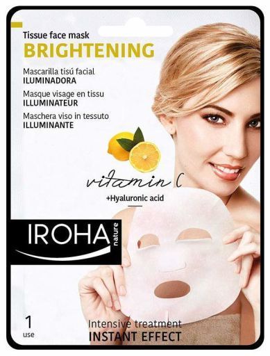 Iroha Nature Masque Facial Tissu Illuminant 1 unit&eacute;