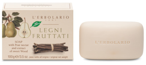 L'Erbolario Savon aux Fruits et Parfum de Bois 100 gr