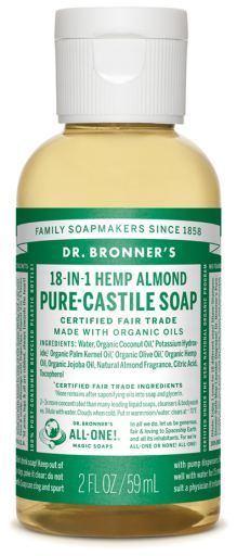 Dr. Bronner's Savon liquide &agrave; l'amande