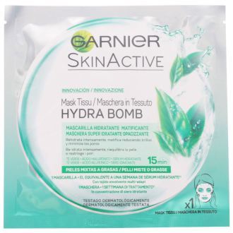 Garnier Masque Tissu R&eacute;&eacute;quilibrant Super-Hydratant Moisture Bomb