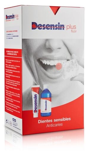 Desensin Pack Plus Bain de Bouche 500 ml + Dentifrice 125 ml