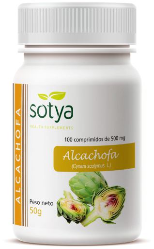 Sotya Artichaut 500 mg 100 comprim&eacute;s